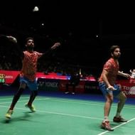 Sumeeth Reddy in action (Image credits - BWF)
